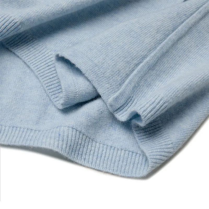 Кашемировый свитер с V-образным вырезом BWS4096 (2)