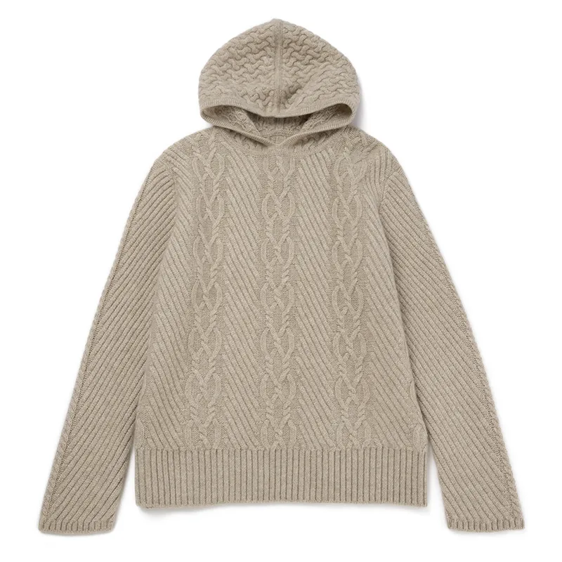 Кашемировый свитер с капюшоном BWS4030 (1)