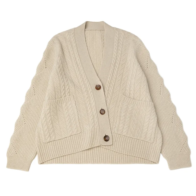 Кашемировый свитер с косой BWS4044 (6)