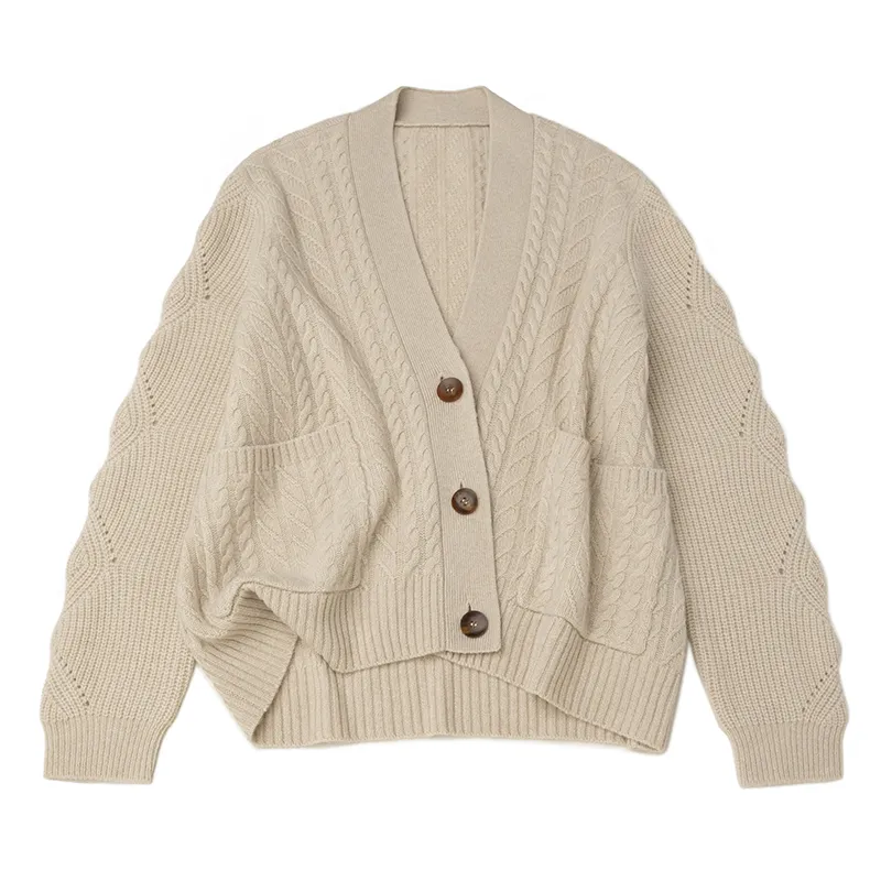 Кашемировый свитер с косой BWS4044 (7)